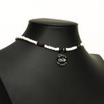 choker, white choker, white necklace, black choker, black necklace, choker necklace, chokers, beaded pattern necklace, beaded pattern choker, seed bead necklace, seed bead choker, seed beaded choker, beaded necklace pattern, black and white choker, white 